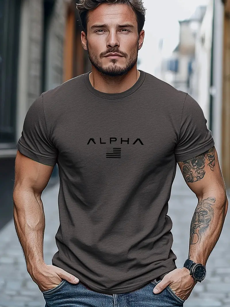 Crew Neck T-shirt i 100% Bomuld