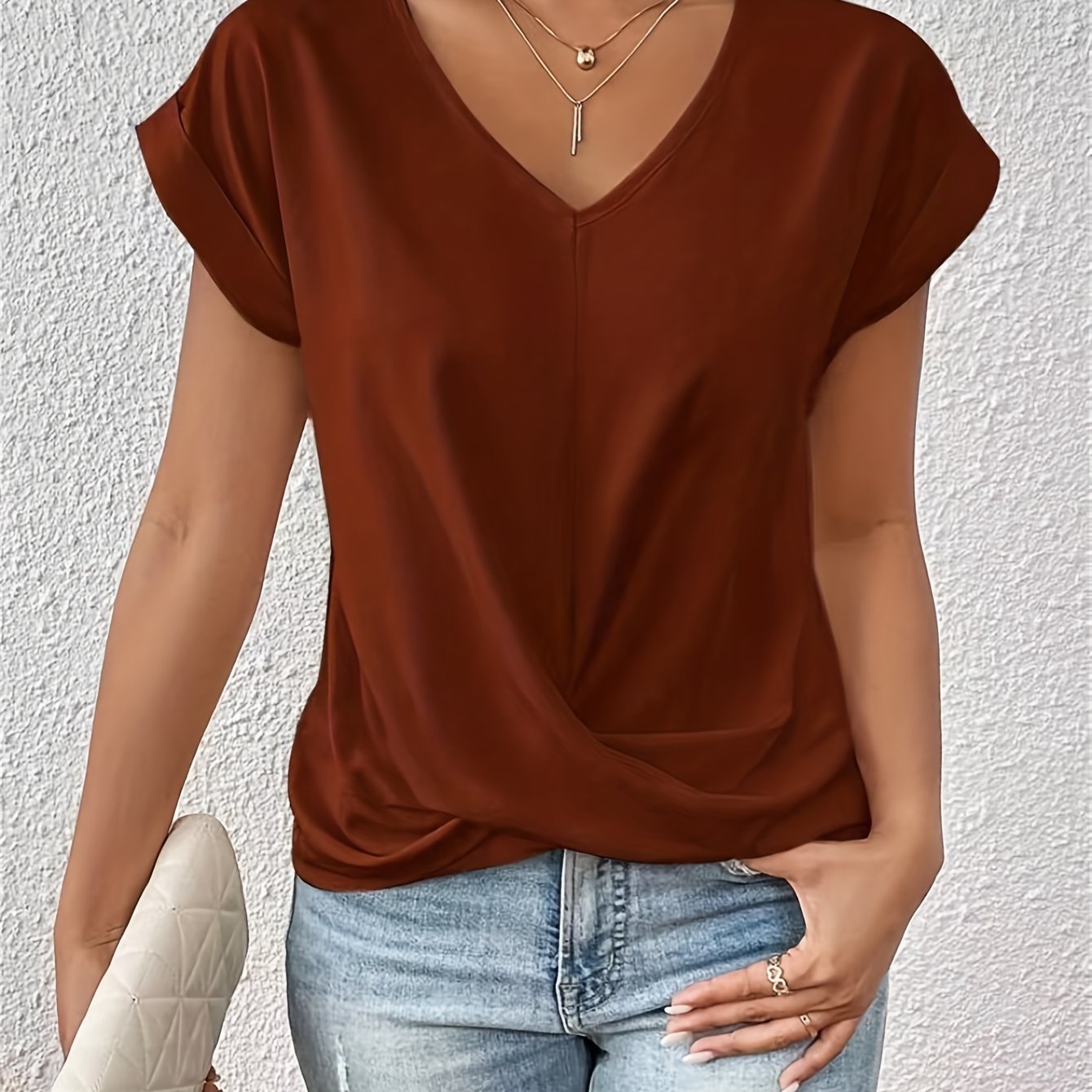 Amalie™ | Elegant V-hals top