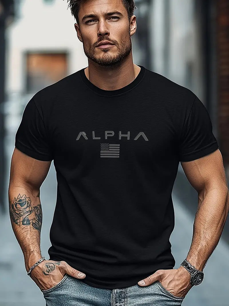 Crew Neck T-shirt i 100% Bomuld