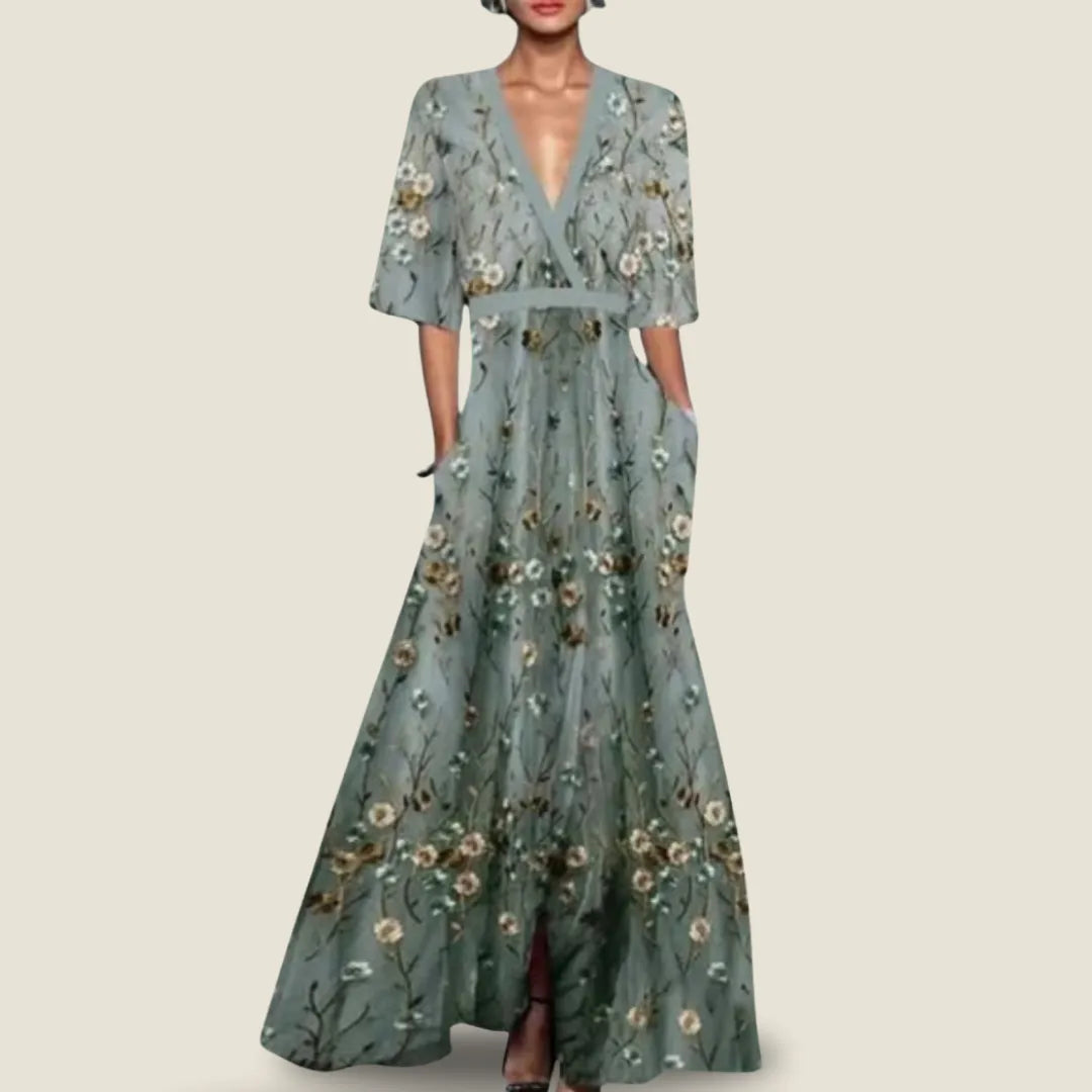Elena™ | Elegant blomsterkjole