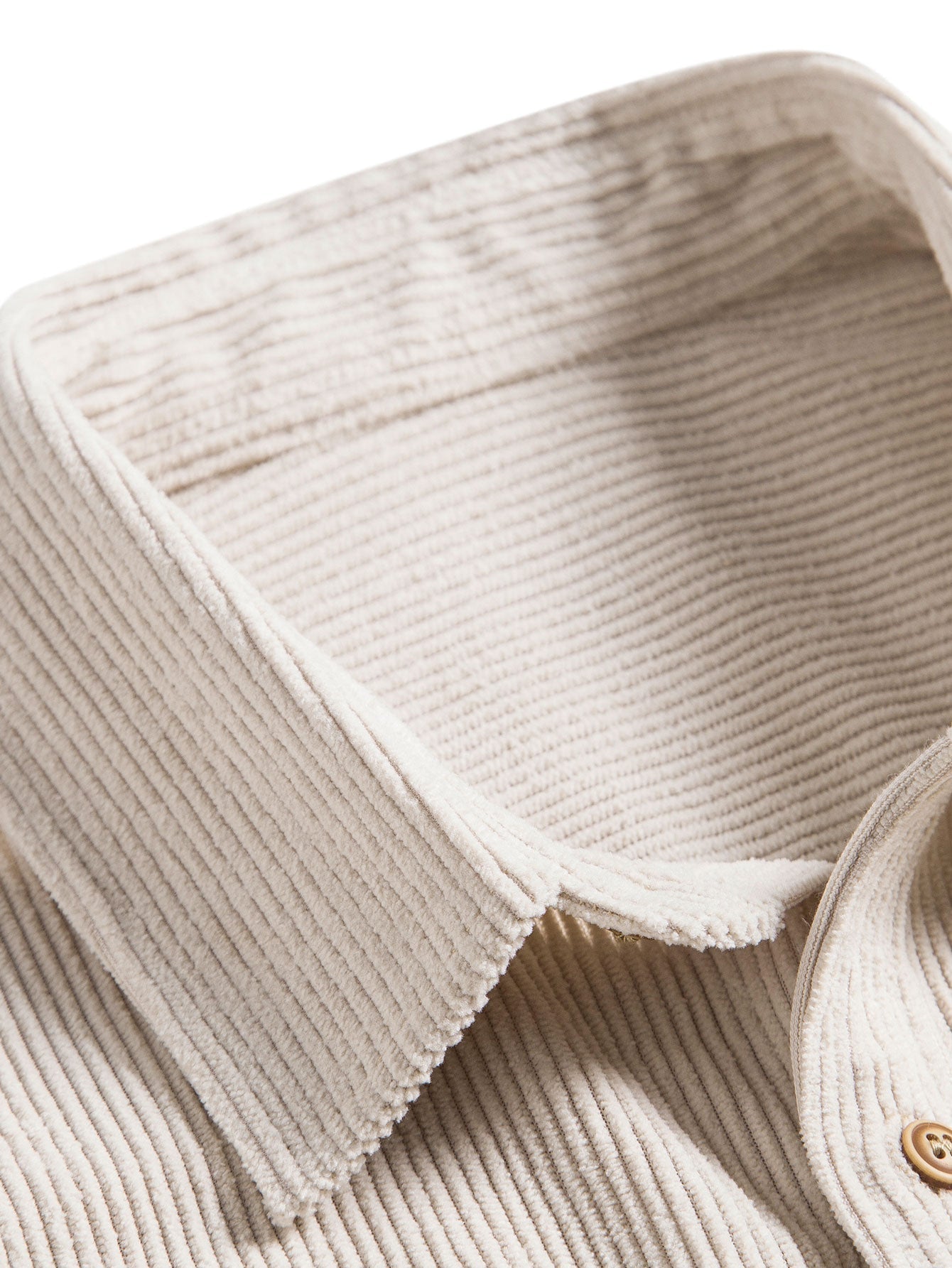 Victor | Lys Fløjl Sommer Skjorte