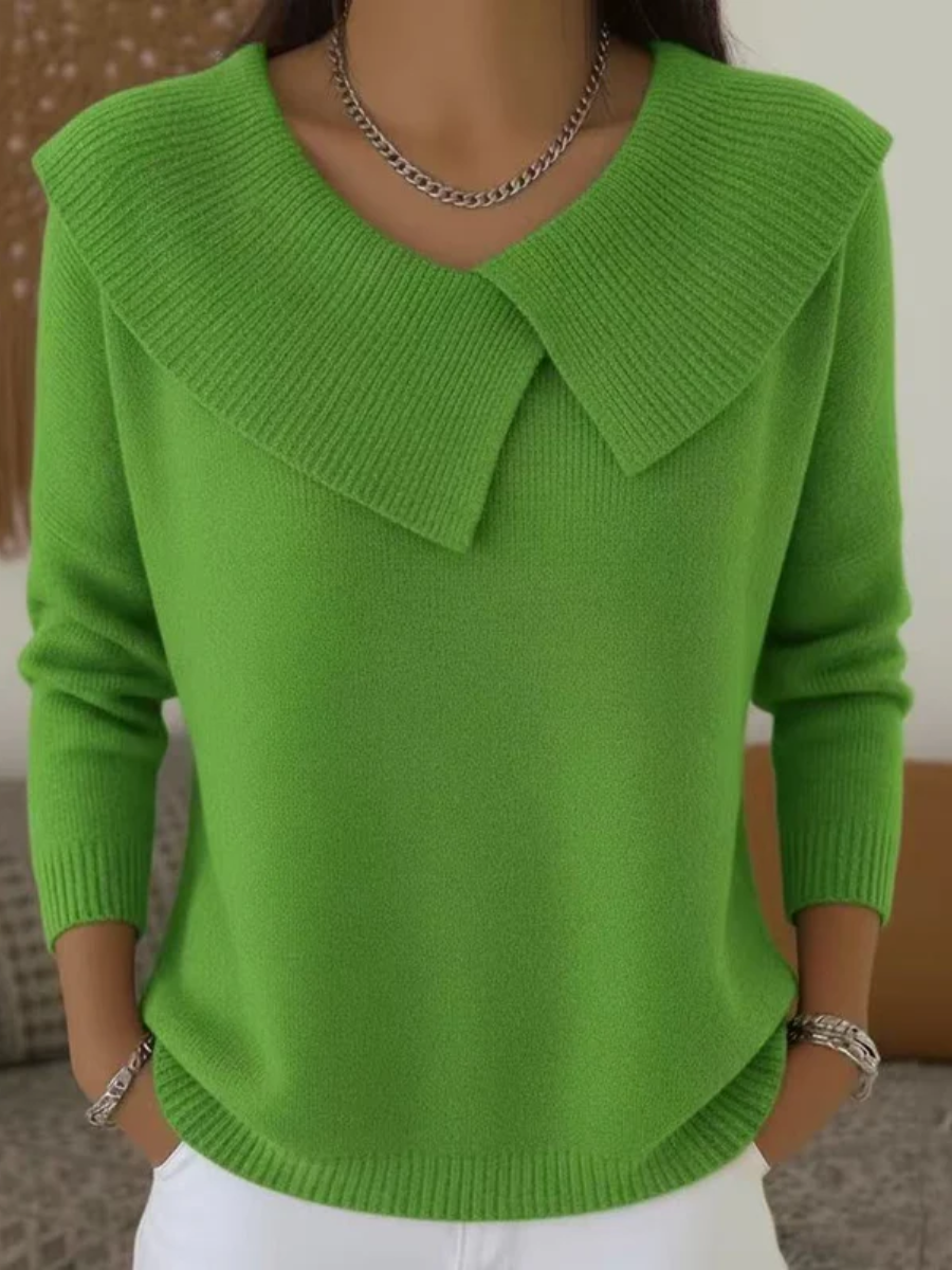 Lise™ | Varm Strikbluse