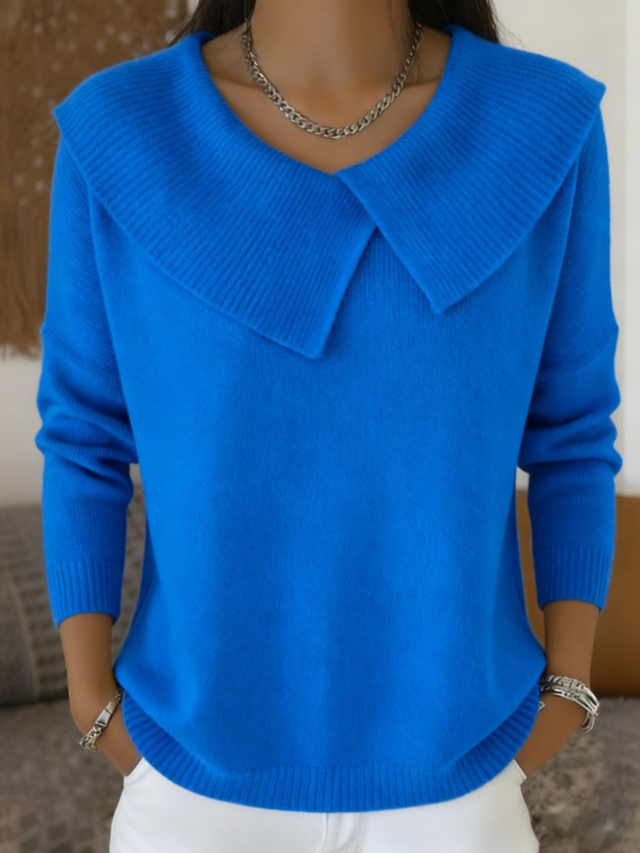 Lise™ | Varm Strikbluse