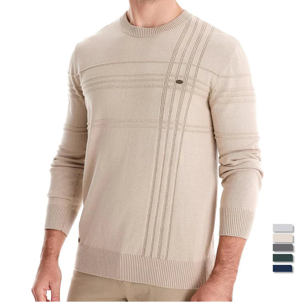Bo | Sweater med mønster til mænd