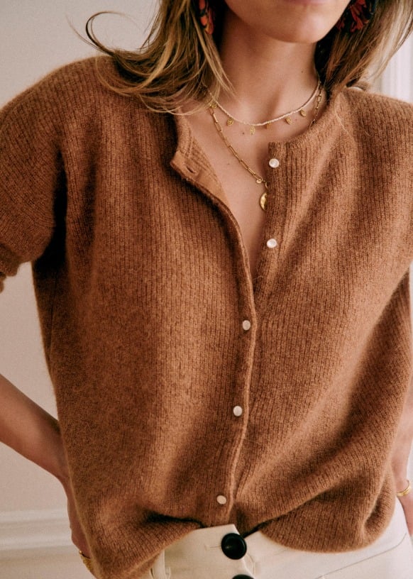 Eline | Blød strik cardigan