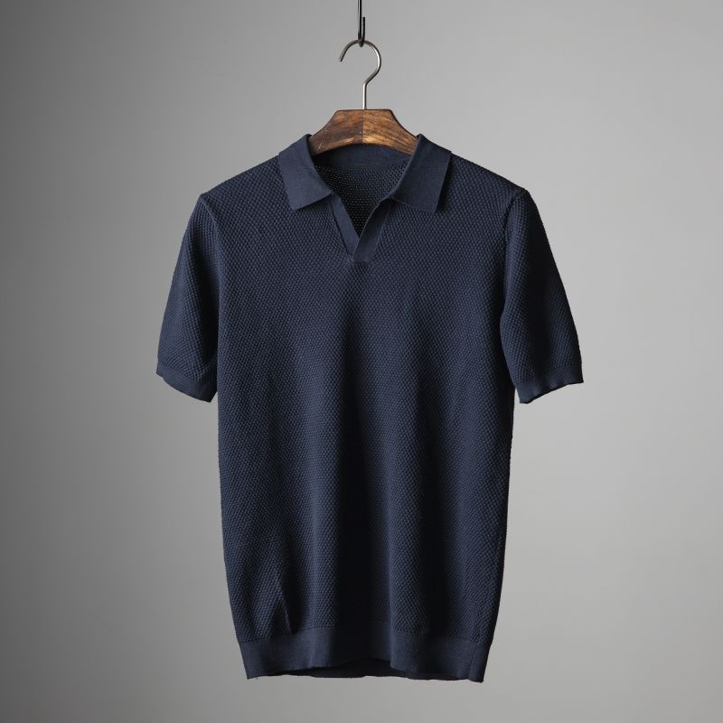 Noah | Elegant Poloshirt med Korte Ærmer