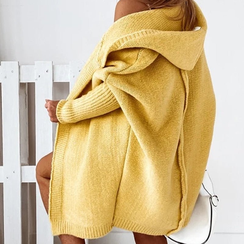 Iris | Komfortabel Strikket Cardigan til Kvinder