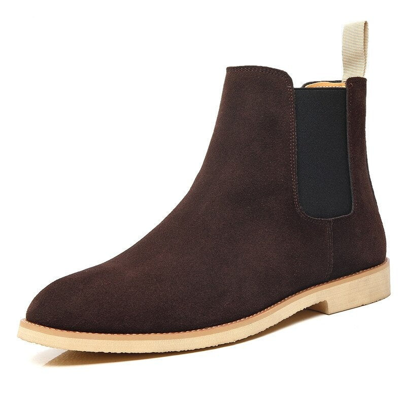 Jacob - Velour Chelsea Støvler