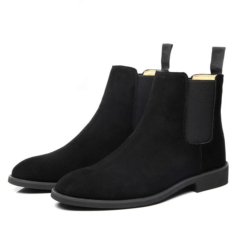 Jacob - Velour Chelsea Støvler