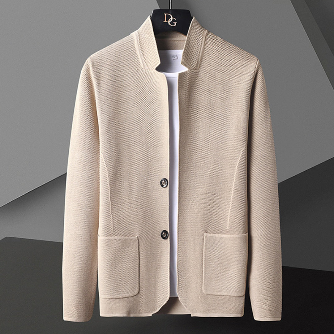 Jacob | Casual cardigan i bomuld til mænd