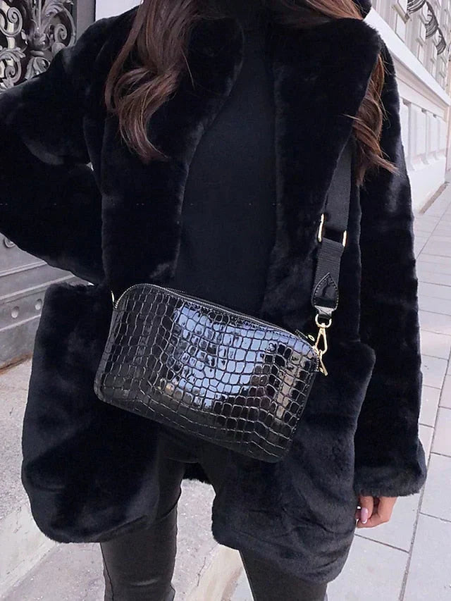 Emma | Elegant Teddyjakke til Kolde Dage