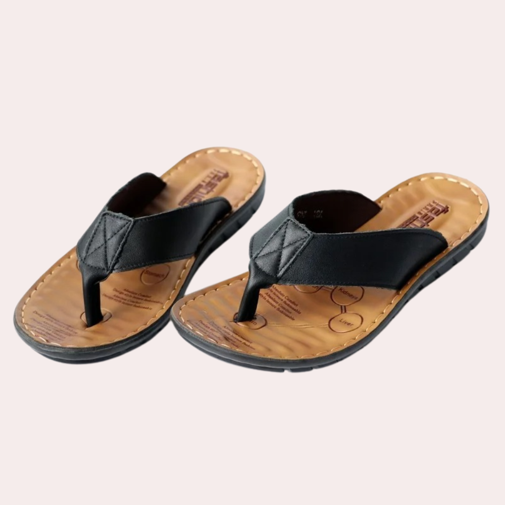 Noah | Ortopædisk Komfort Lædersandal