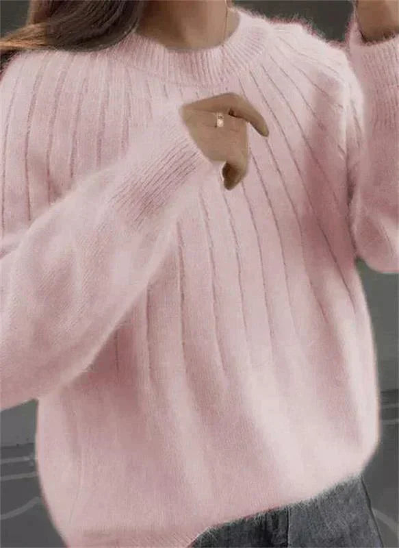 Grethe | Luksuriøs Dame Cashmere Sweater til Vinter
