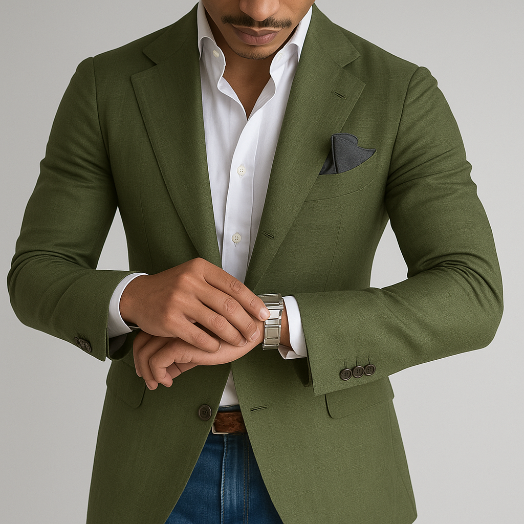 Nikolaj | Stilren Blazer i Klassisk Design