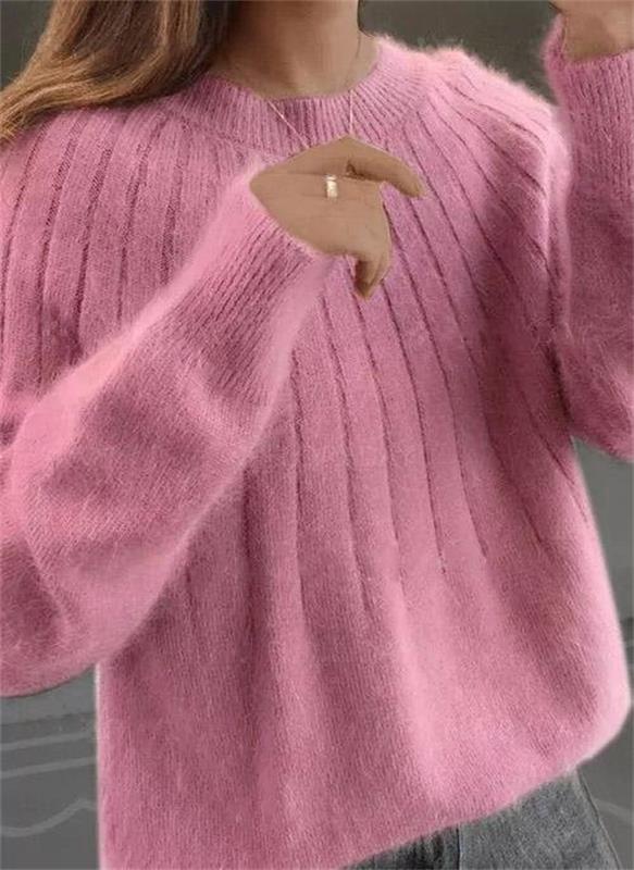 Grethe | Luksuriøs Dame Cashmere Sweater til Vinter