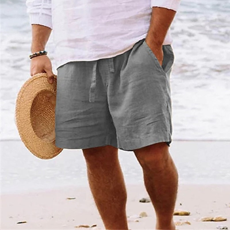 Afslappede Strandshorts med Stilrent Snit