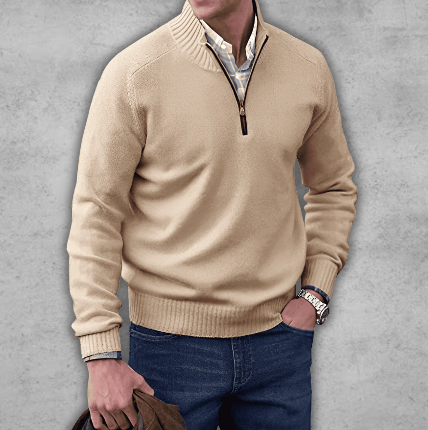 Jonas | Elegant sweater i bomuld til mænd