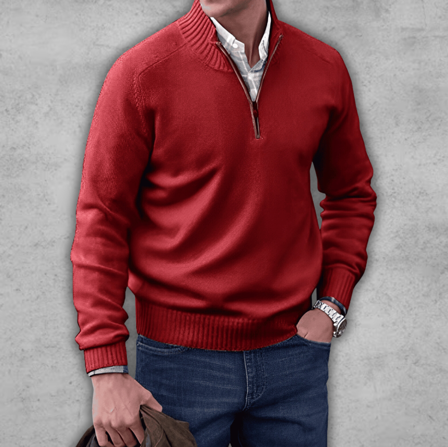 Jonas | Elegant sweater i bomuld til mænd