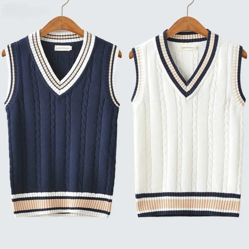 Henrik | V-hals sweater til mænd