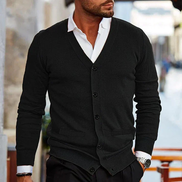 Mikkel | Elegant cardigan til mænd