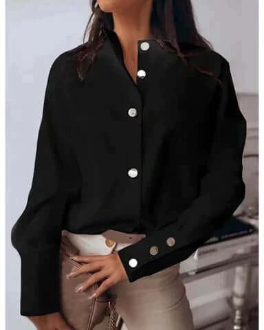 Klassisk og elegant bluse til enhver lejlighed
