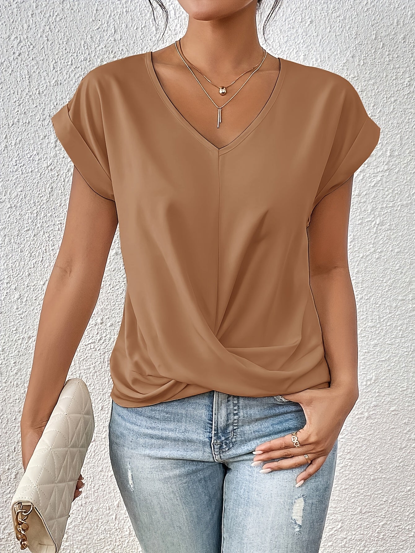 Amalie™ | Elegant V-hals top