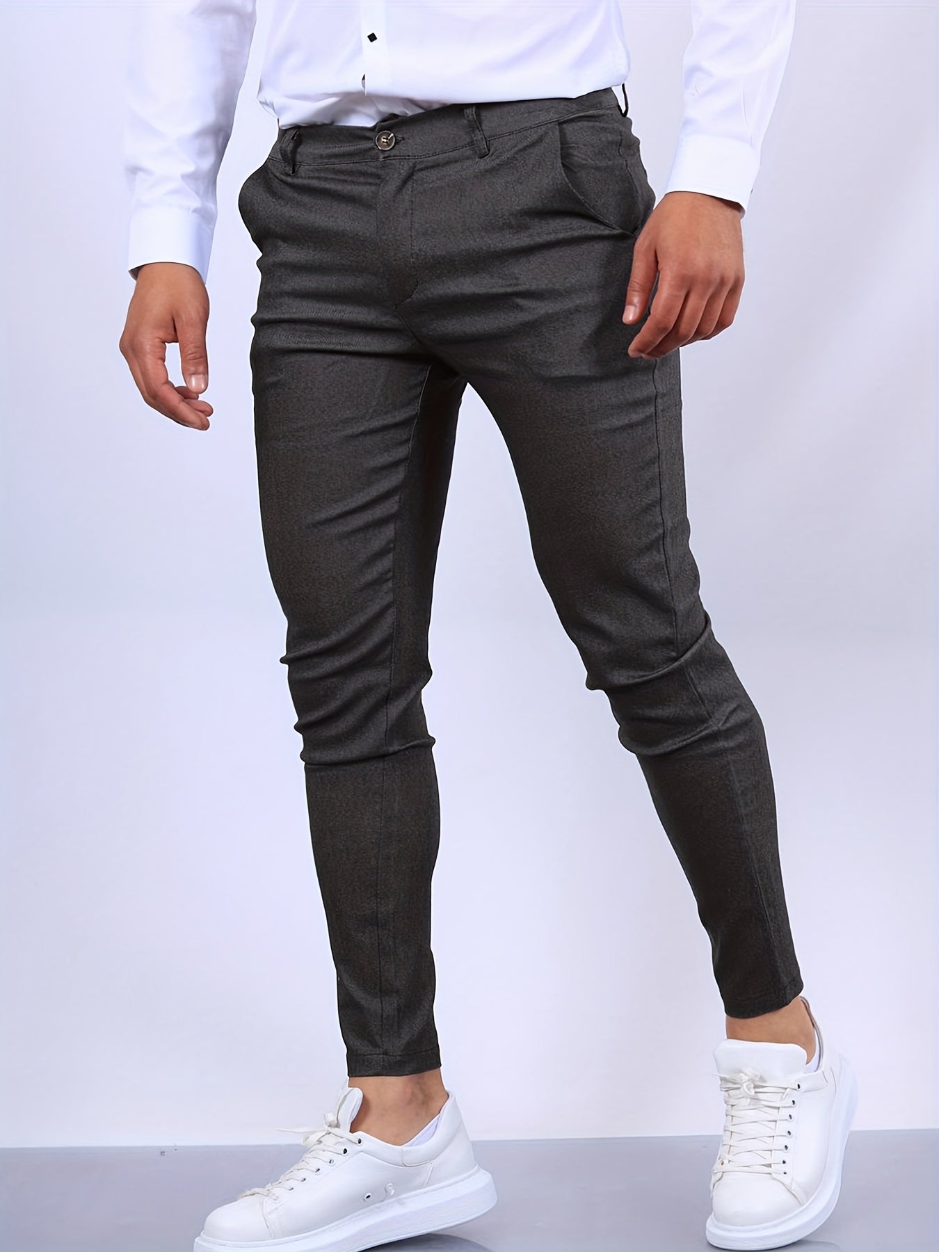 Elegante Herrebukser Slim Fit med Moderne Design