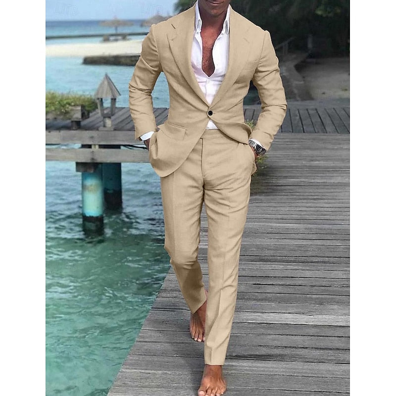 Herresæt med Blazer og Bukser