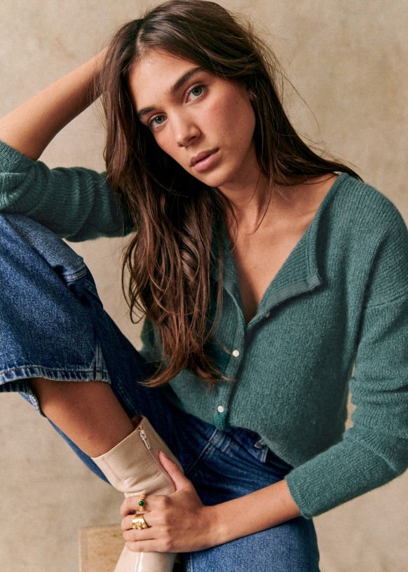 Eline | Blød strik cardigan