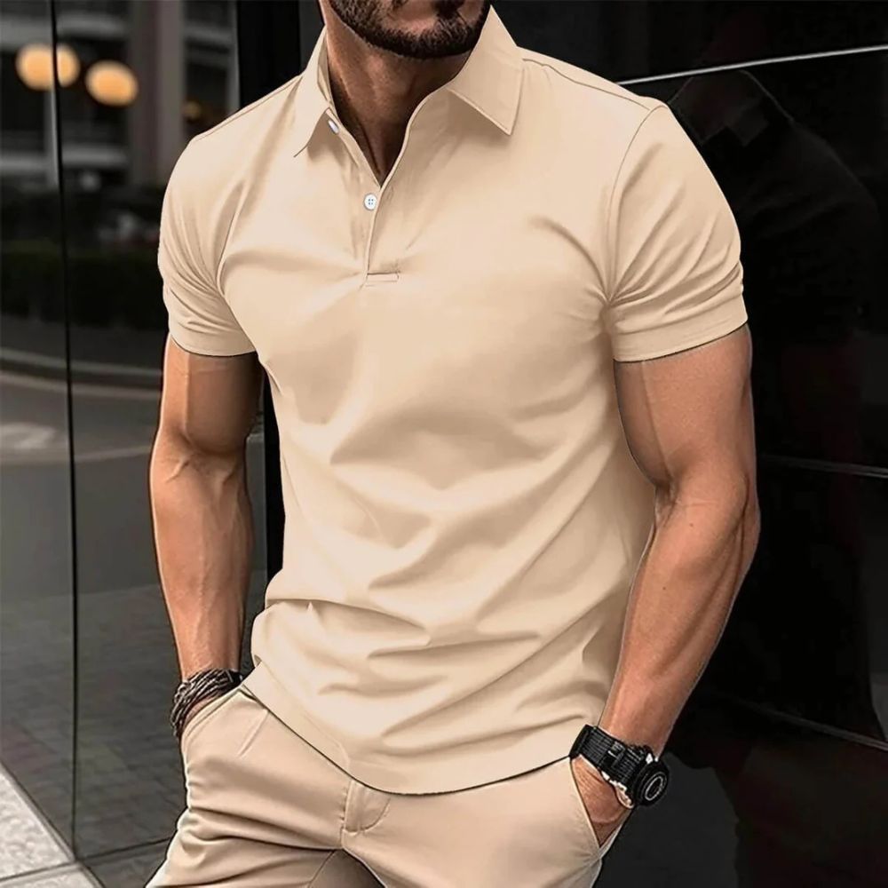 Emil | Stilfuld herrepoloshirt til sommeren