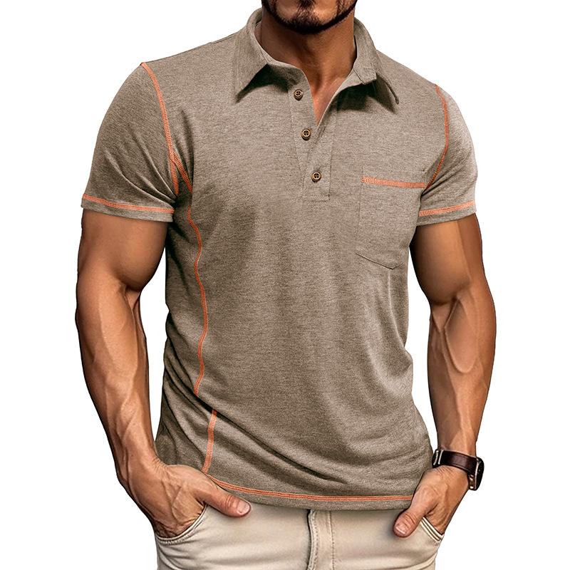 Victor | Herre Slim Fit Kortærmet Polo Skjorte