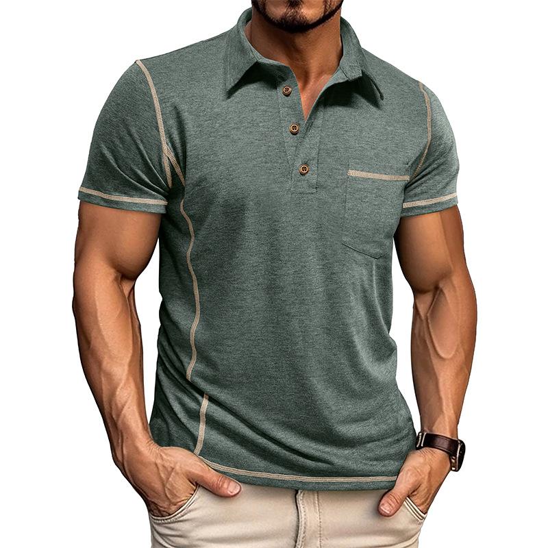 Victor | Herre Slim Fit Kortærmet Polo Skjorte