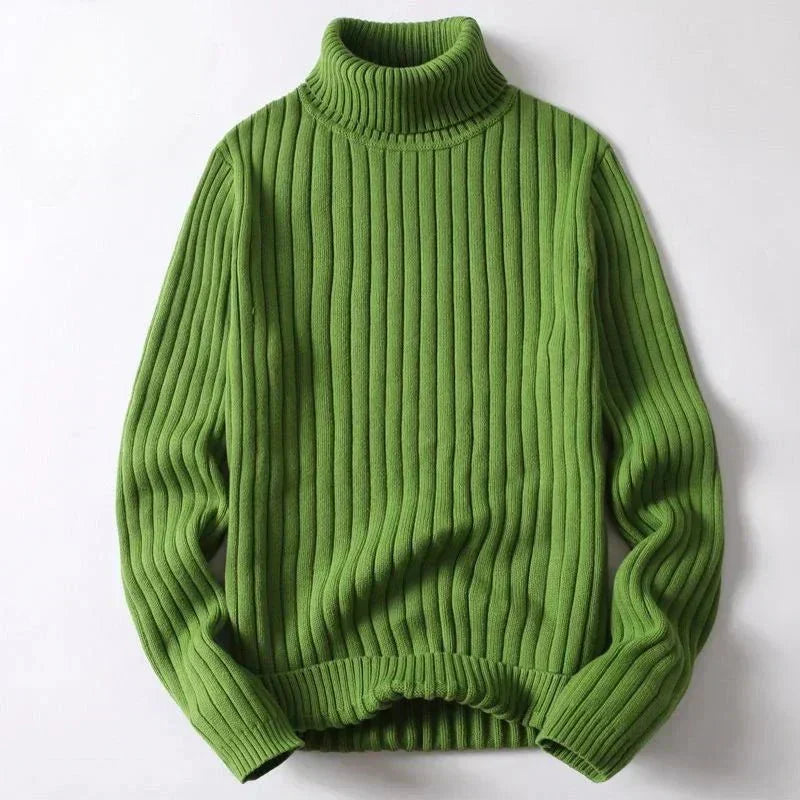 Lars | Sweater med høj krave vintermodel til mænd