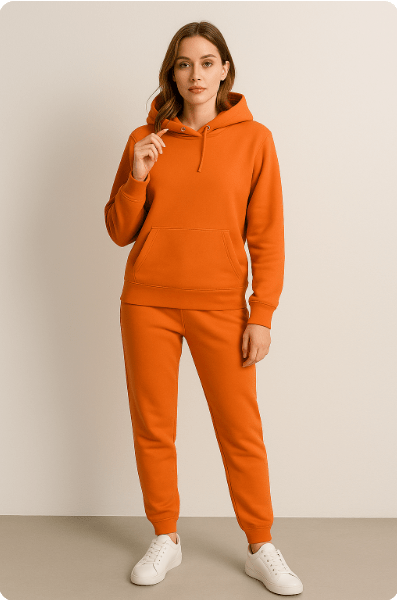 Freja | Unisex Hættetrøje og Joggers Sæt
