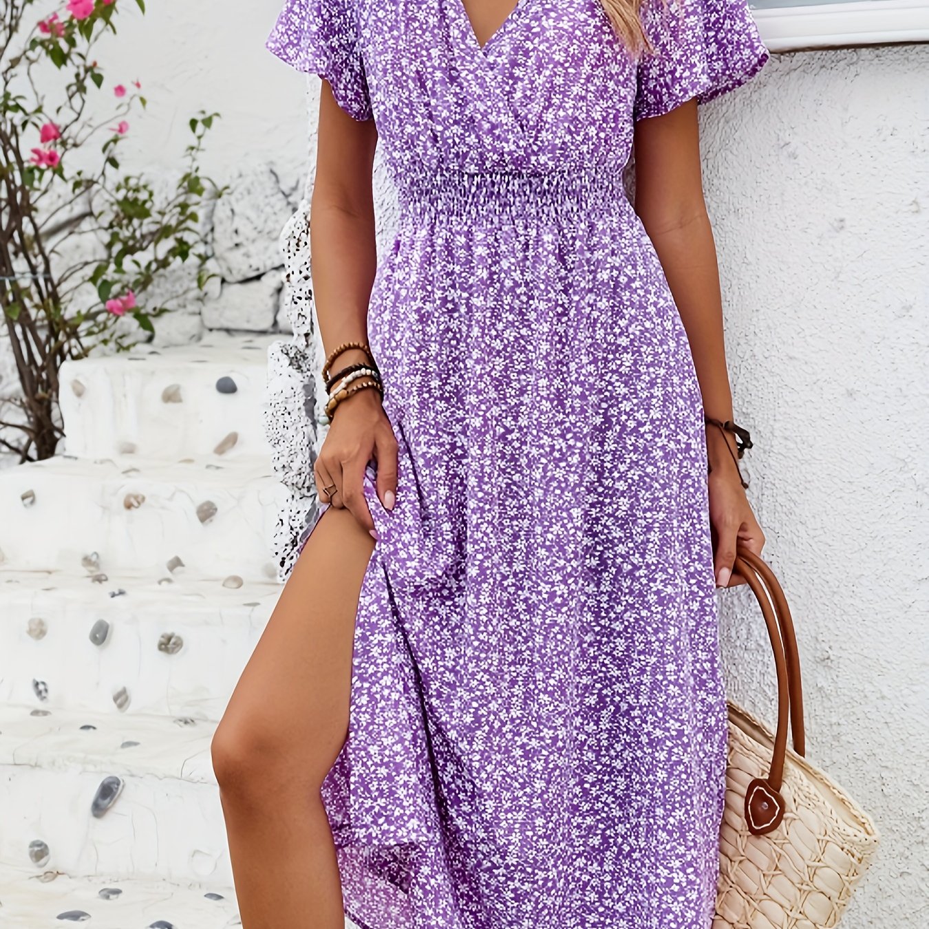Emilie™ | Blomstret sommerkjole