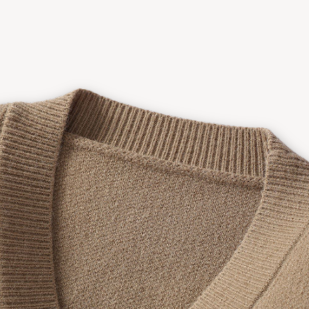 Lorenzo | Cardigan in maglia invernale per uomo