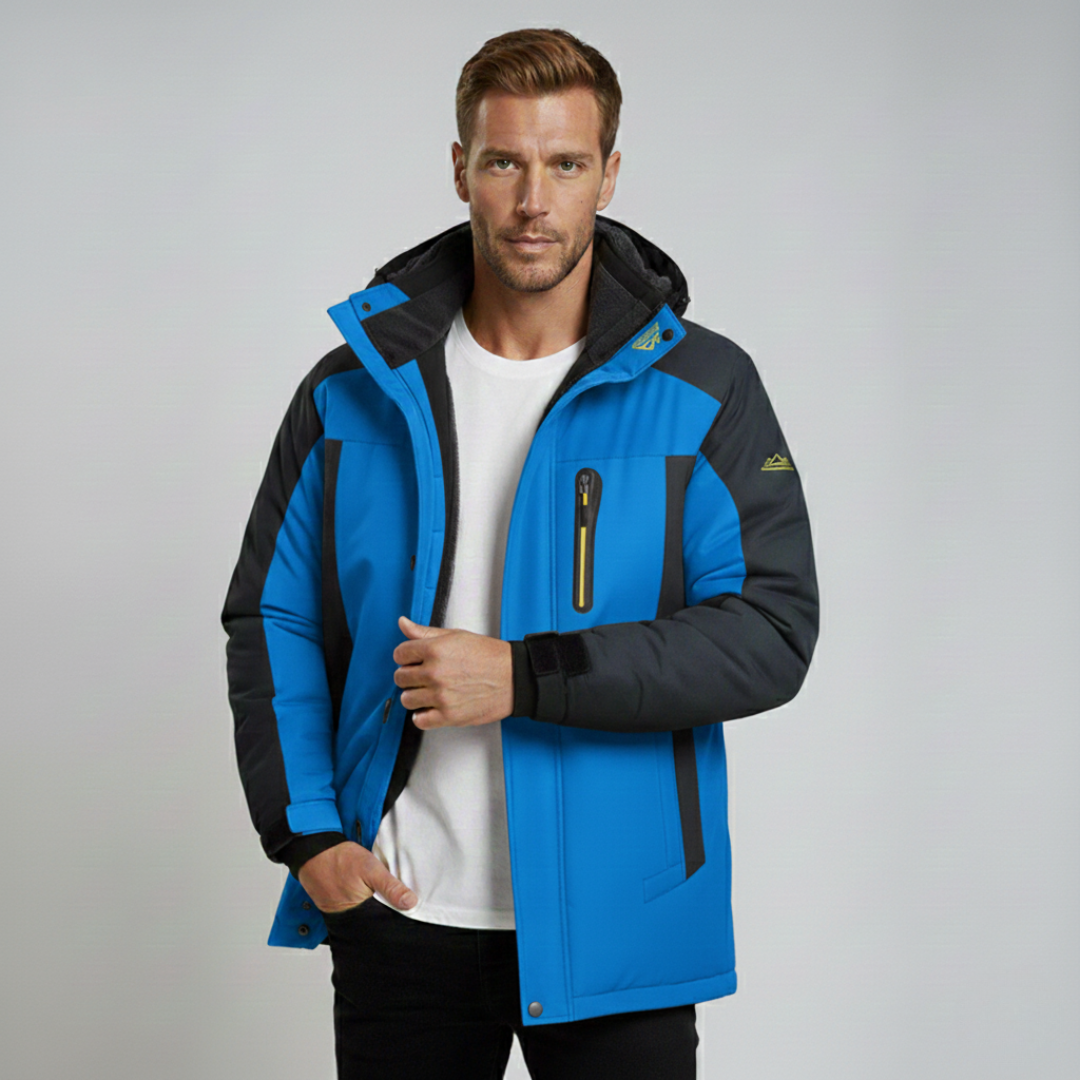 Vandtæt vinterjakke til mænd