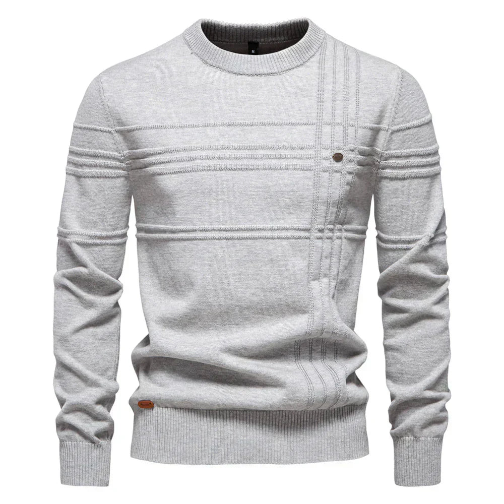 Bo | Sweater med mønster til mænd