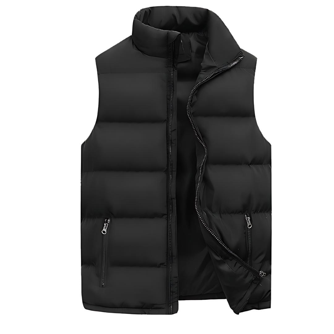 Frederik - Premium quiltet vest for stilfuld varme og komfort