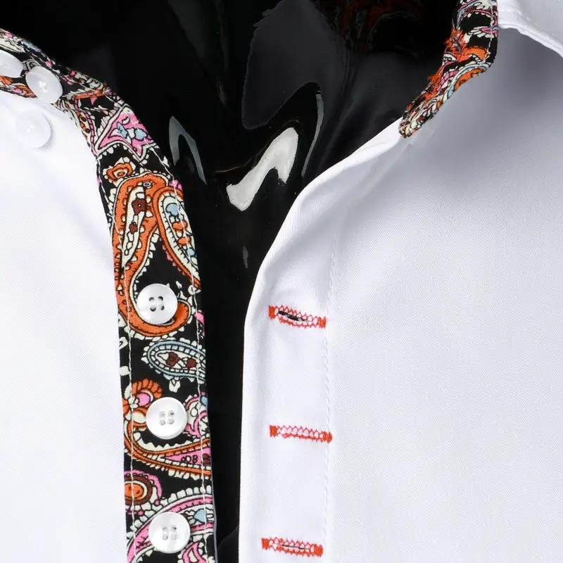 Lucas | Skjorte med Paisley Detaljer