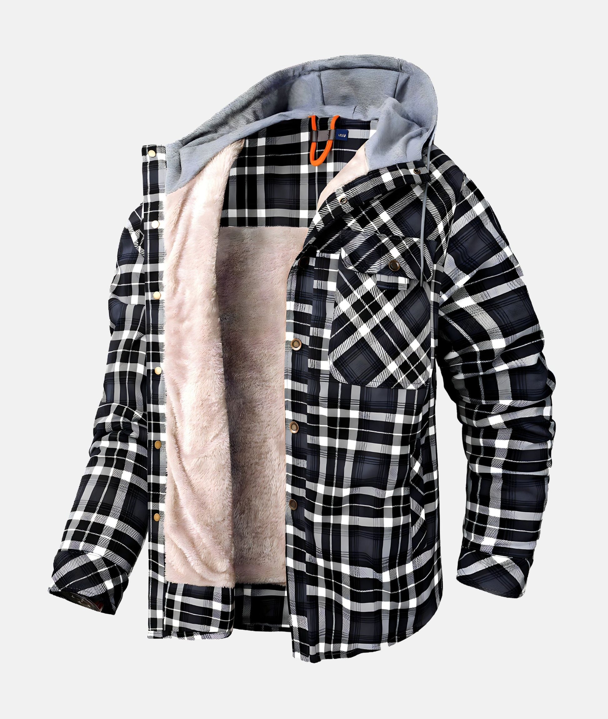 Rutig Flanneljakke