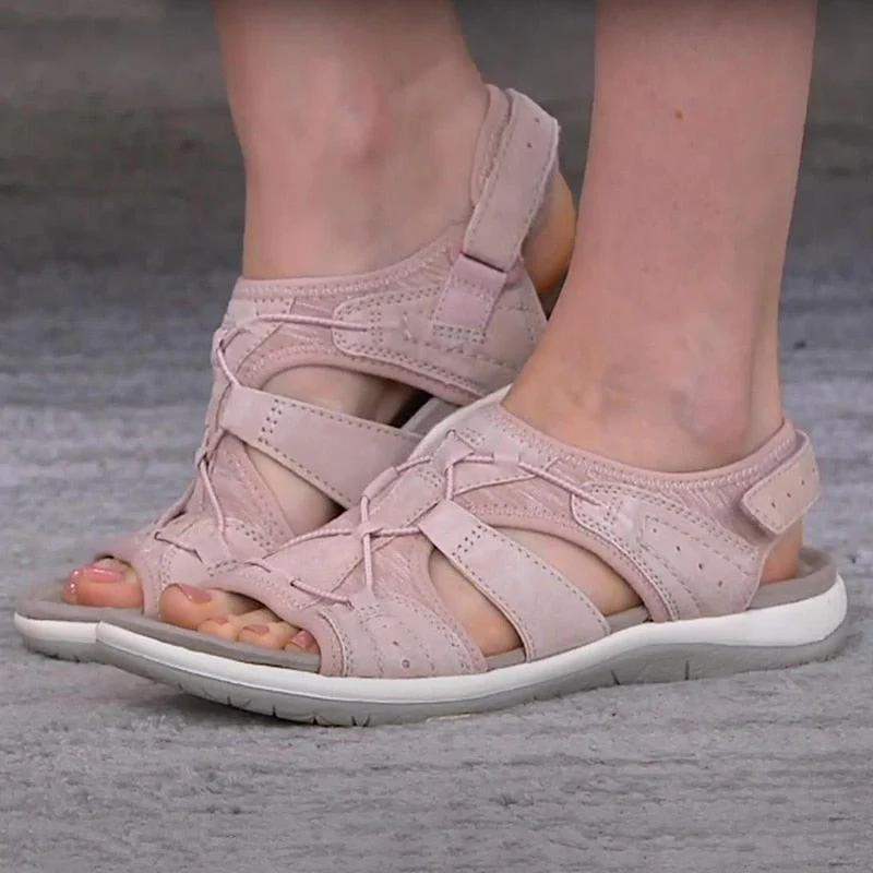 Anna – Damers Komfortable Åbne Tå Strand Sandaler