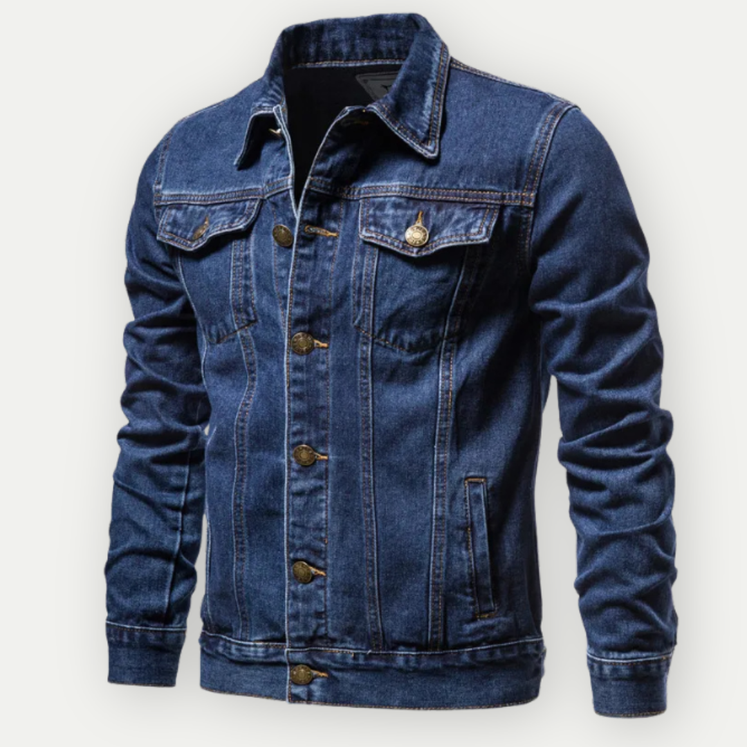 Jonas | Overgangsjakke i denim-look til mænd