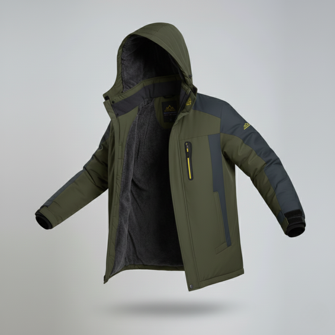 Vandtæt vinterjakke til mænd