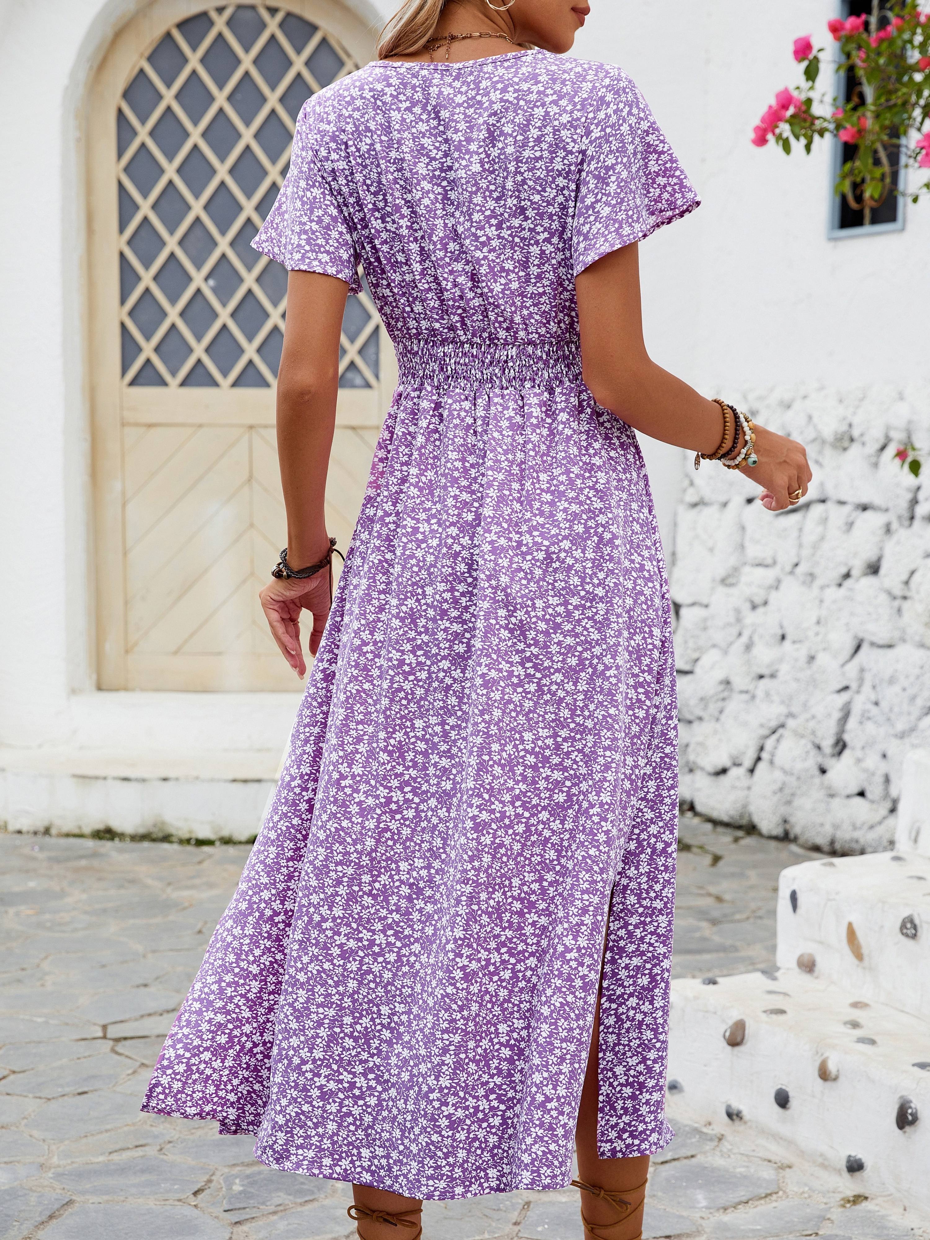 Emilie™ | Blomstret sommerkjole