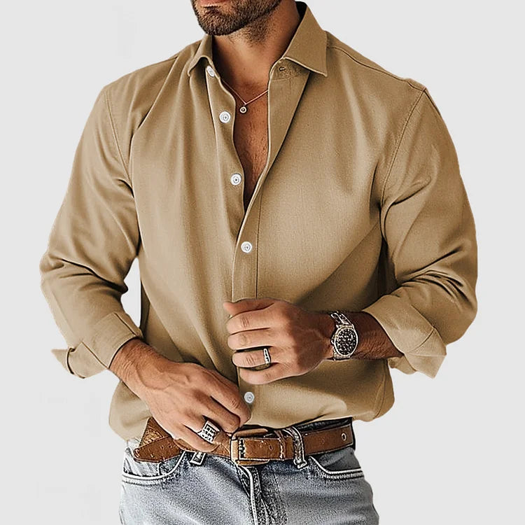 Hugo | Klassisk Skjorte med Knapper Stilet Look