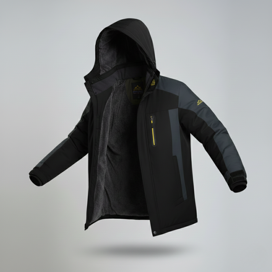 Vandtæt vinterjakke til mænd