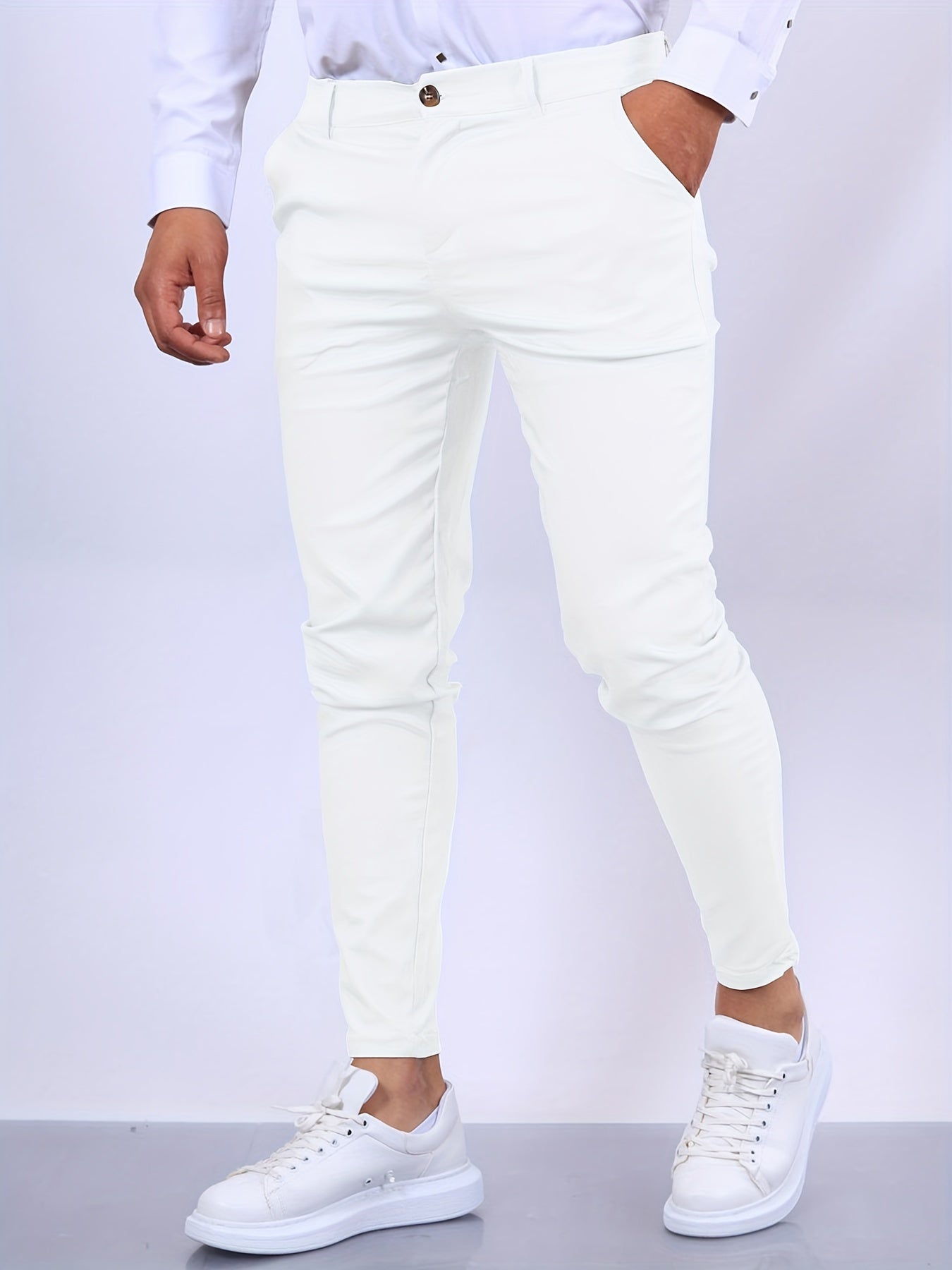 Elegante Herrebukser Slim Fit med Moderne Design