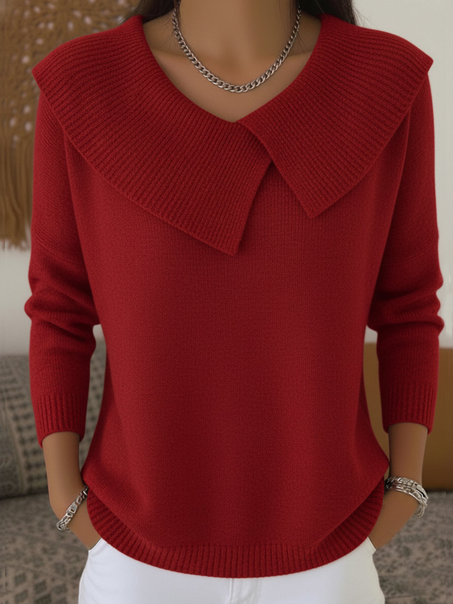 Lise™ | Varm Strikbluse