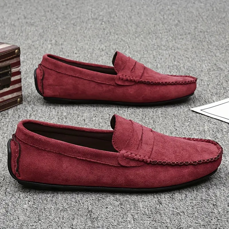 Læder Loafers med Komfort